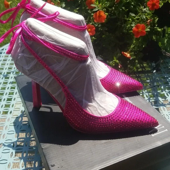 INC Sandaze Ankle-Tie Pumps Size 8 NIB - Picture 2 of 5